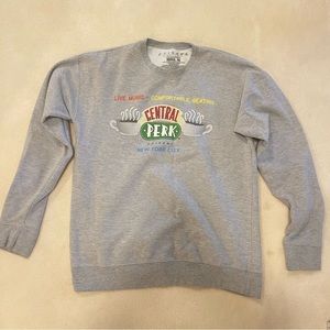 FRIENDS Central Perk Gray Sweatshirt